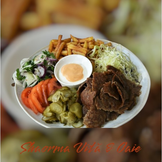 Shaorma de vita-oaie la farfurie 800 GR